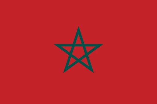 Morocco national team flag