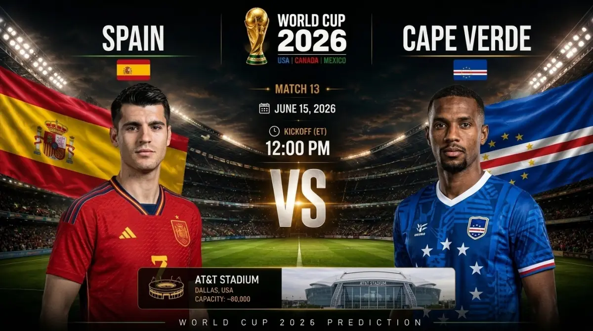 Spain vs Cape Verde World Cup 2026 match preview